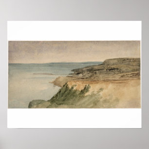 Lyme Regis, Dorset, c.1797 (w/c over pencil on tex Poster