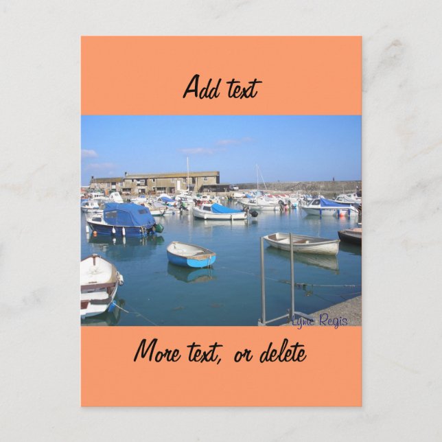 Lyme Regis, Dorset Postcard (Front)