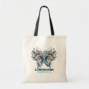 Lymphedema Awareness Butterfly Tote Bag