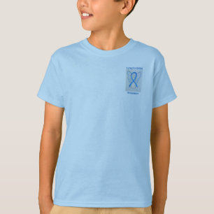 Lymphedema Awareness Ribbon Angel Custom Tee