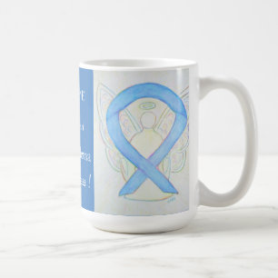 Lymphedema Awareness Ribbon Angel Mug