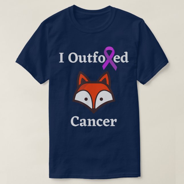 Lymphoma Awareness Fo Purple Cancer Survivor Viole T-Shirt (Design Front)