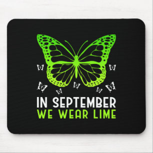 Lymphoma Awareness In September We Wear Lime Butte Mouse Pad