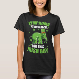 Lymphoma Blood Cancer Awareness St Patricks Day Le T-Shirt