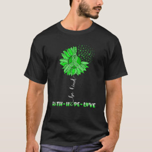 Lymphoma Cancer Be Kind Faith Hope Love Lymphoma C T-Shirt