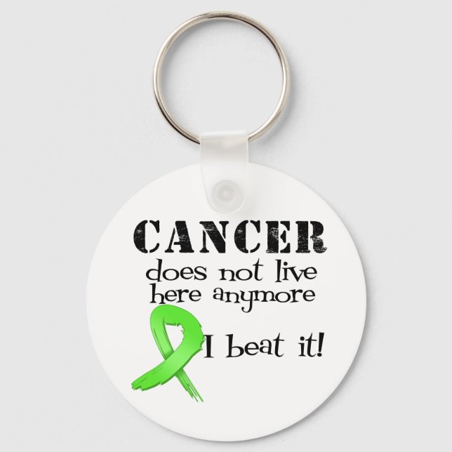 Lymphoma Cancer Does Not Live Here Anymore Key Ring (Front)