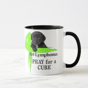 Lymphoma Cancer   Lime Green Cancer Ribbon   Blood Mug