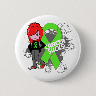 Lymphoma Cancer Sucks 6 Cm Round Badge