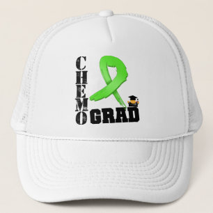 Lymphoma Chemo Grad Trucker Hat