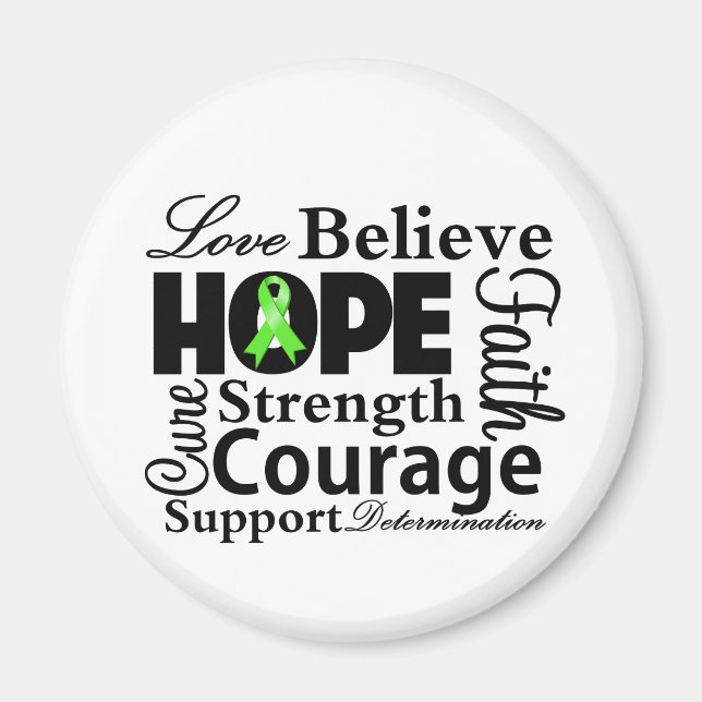Lymphoma Collage of Hope Magnet (Front)