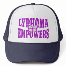 Lymphoma Empowers Baseball Cap | Purple Ribbon 
