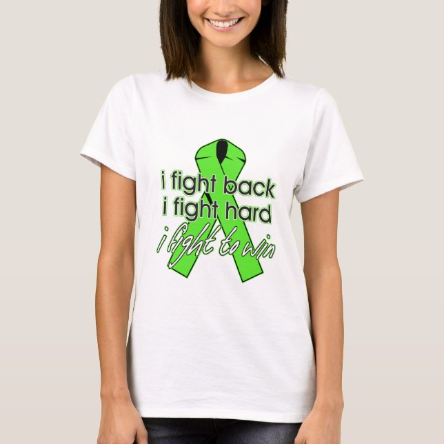 Lymphoma I Fight Back T-Shirt (Front)