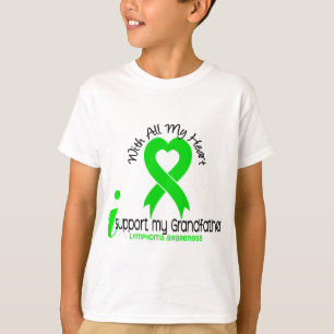 LYMPHOMA I Support My Grandfather T-Shirt