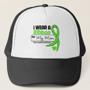 Lymphoma I Wear Lime Green For My Mum Trucker Hat