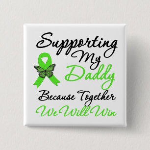 Lymphoma Support (Daddy) 15 Cm Square Badge