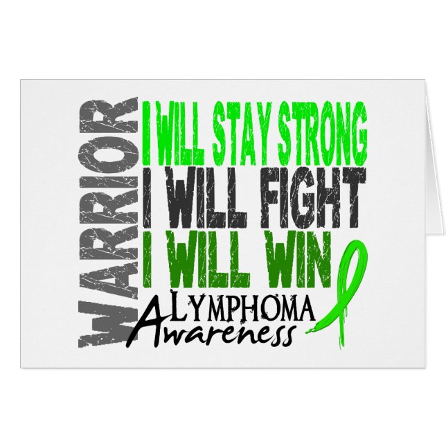 Lymphoma Warrior (Front Horizontal)