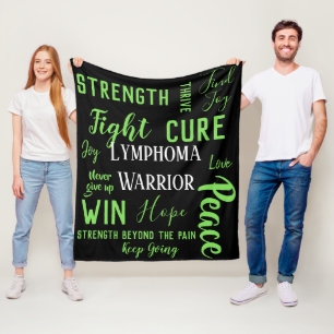 Lymphoma Warrior blanket