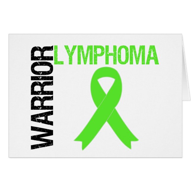 Lymphoma Warrior Grunge (Front Horizontal)