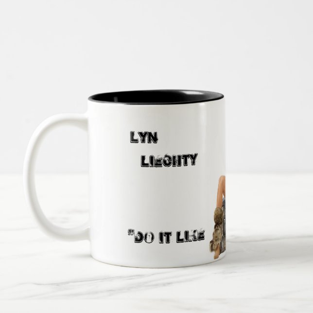Lyn Liechty, Do it Like A  CavMan! Mug (Left)
