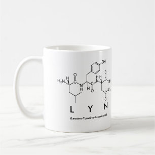 Lyn peptide name mug