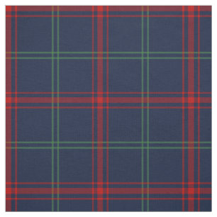 Lynch Tartan Pattern Navy Blue Irish Plaid Fabric
