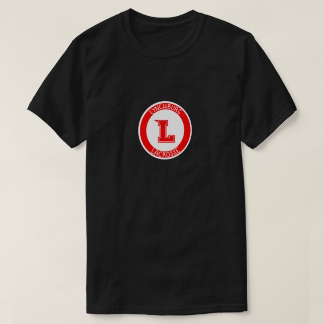 Lynchburg Lacrosse circle T-Shirt (Design Front)