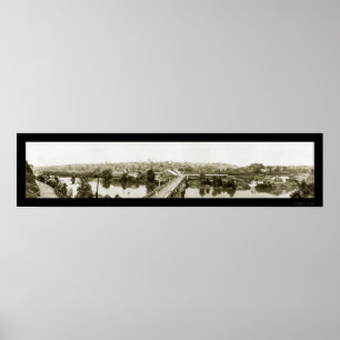 Lynchburg, VA Viaduct Photo 1919 Poster