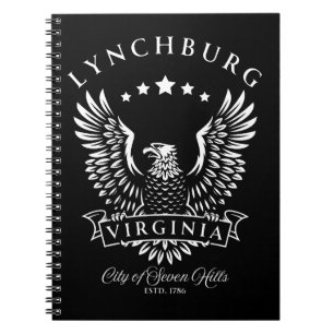 Lynchburg Virginia Vintage Eagle Notebook