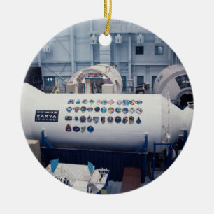 Lyndon B. Johnson Space Centre Ceramic Ornament