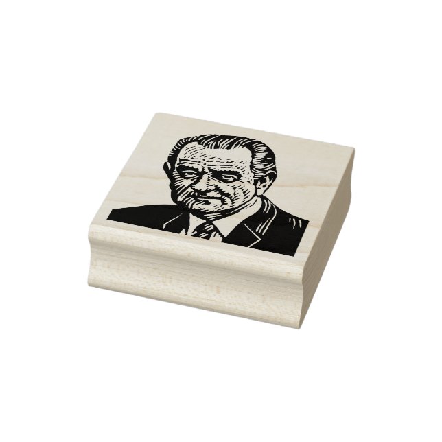 Lyndon Johnson Rubber Stamp (Stamp)