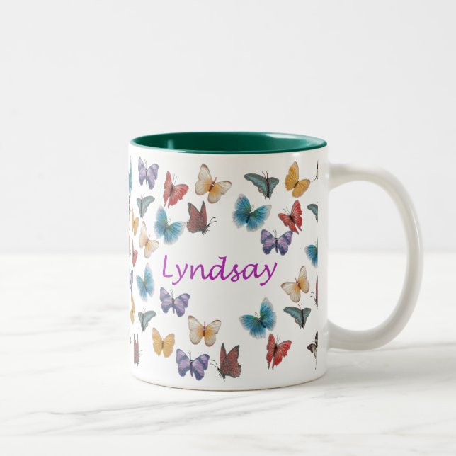 Lyndsay Two-Tone Coffee Mug (Right)