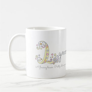Lynn decorative name and meaning mug