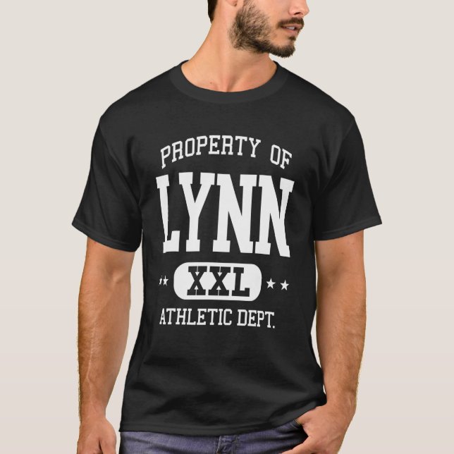 Lynn Retro Athletic Property Dept T-Shirt (Front)
