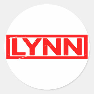 Lynn Stamp Classic Round Sticker