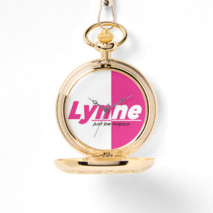 LYNNE BRAND Gold Pocket  Watch