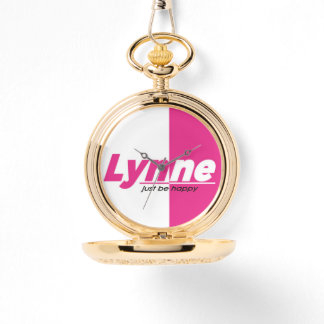LYNNE BRAND Gold Pocket  Watch