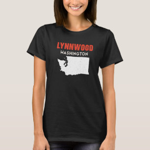 Lynnwood Washington USA State America Travel Washi T-Shirt