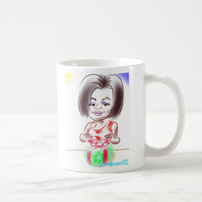 Lyn's Caricature Mug (Right)