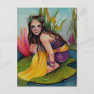 Lynsye Faerie w Locket Postcard