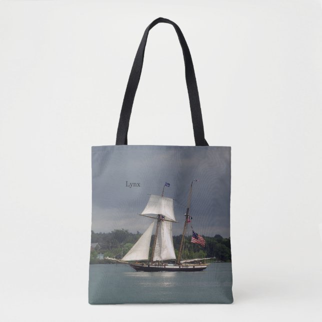 Lynx all over tote bag (Front)