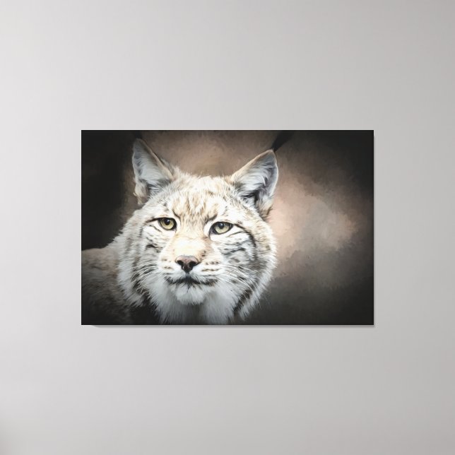 Lynx Canvas Print (Front)