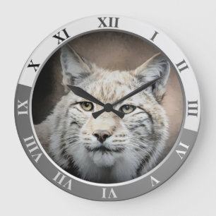 Lynx Large Clock