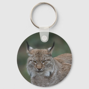 Lynx Looking At You Classic Key Ring