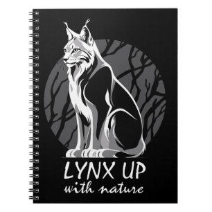 Lynx Up With Nature Notebook