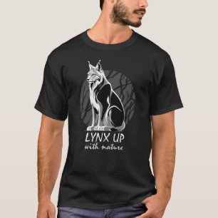 Lynx Up With Nature T-Shirt