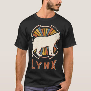 Lynx Vintage Classic Retro Animal Love T-Shirt