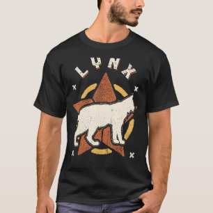 Lynx Vintage Retro Classic Animal T-Shirt