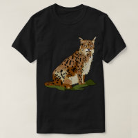 Lynx Wild Cat Wild Life T shirts
