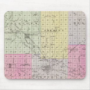 Lyon County, Hartford, Hortonburg, Kansas Mouse Pad