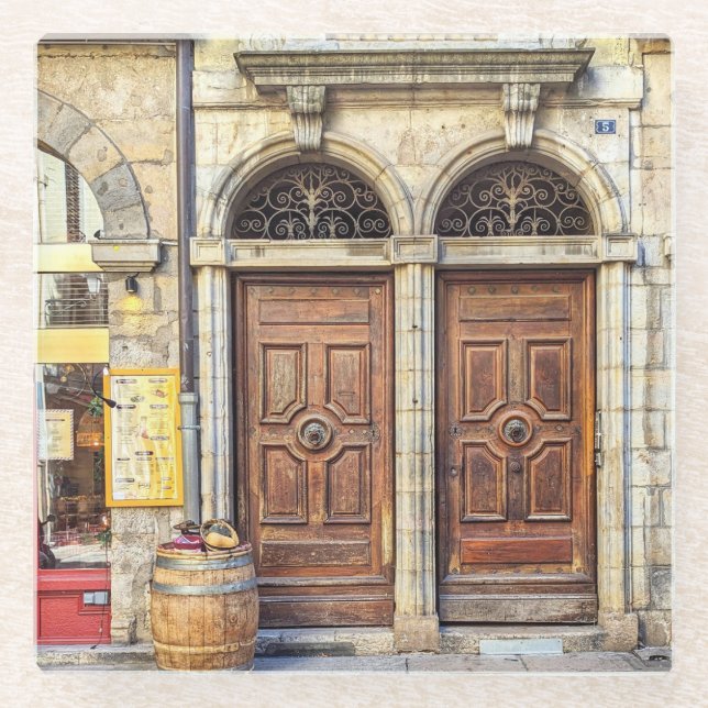 Lyon Doors Coaster (Front)